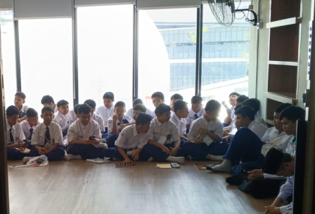 Wisata Literasi MTS Muhammadiya Depok